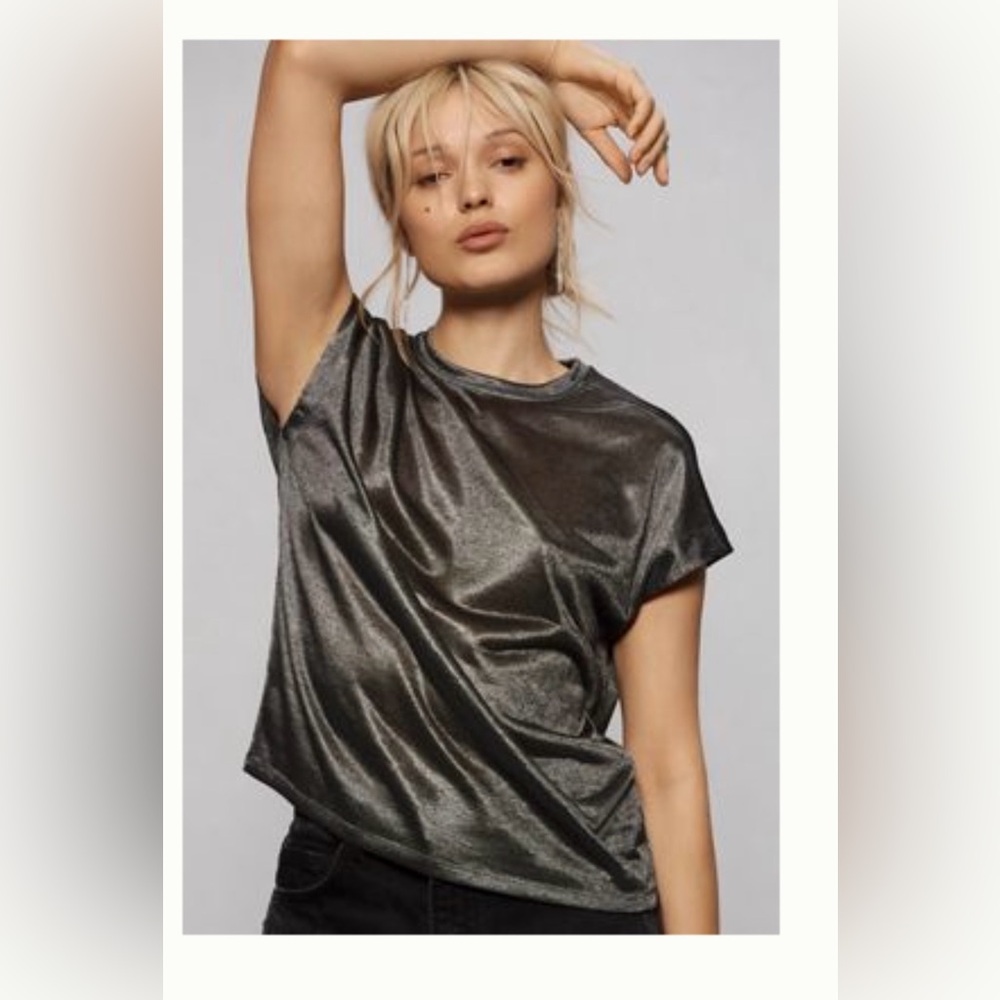 Anthropologie Shine Top